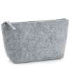 BG724 BagBase Felt Accessory Bag Grey melange colour image